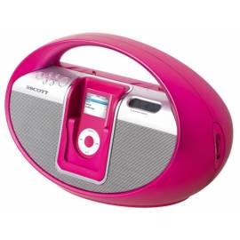 Radio SCOTT iSX 10 PK Rosa