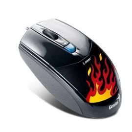 Maus GENIUS MaxFire G500 Laser (31010071101) schwarz/silber