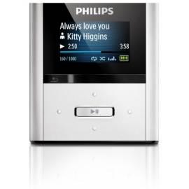 PHILIPS GoGear SA2RGA04SN MP3 Player Silber