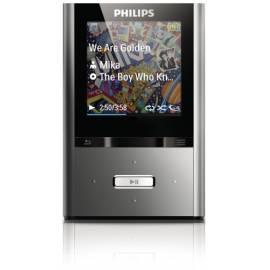 PDF-Handbuch downloadenMP3-Player, PHILIPS GoGear ViBE SA2VBE08K grau