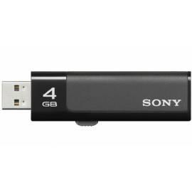 USB flash-Disk USM4GN SONY 4GB USB 2.0 schwarz