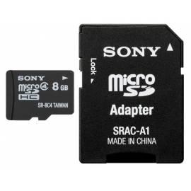 SONY Memory Card SR8A4 schwarz - Anleitung