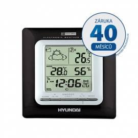 Wetterstation HYUNDAI WSC 1909B schwarze Farbe Gebrauchsanweisung