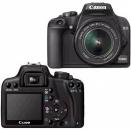 Digitalkamera CANON EOS 1000D + 18-55 + EF 75-300 schwarz