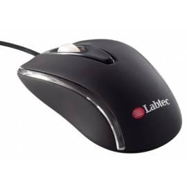 Maus LABTEC Laser Glow Mouse 1600 (910-000832) schwarz