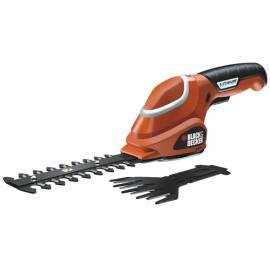 Schere Gras BLACK DECKER GSL700 rot