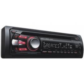 Benutzerhandbuch für Autoradio mit CD-SONY-CDXGT430U.EUR + USB 4 GB schwarz