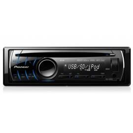 Autoradio mit SD-Steckplatz, PIONEER DEH-4200SD schwarz - Anleitung