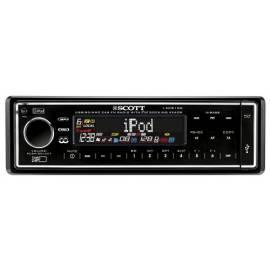 CD-Autoradio mit SCOTT iXCR 100 schwarz