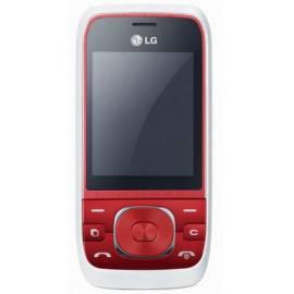 Benutzerhandbuch für Mobiltelefon LG GU 280 rot