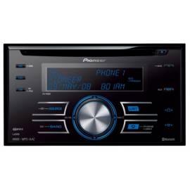 Bedienungsanleitung für CD-Autoradio mit einem PIONEER FH-P80BT-schwarz