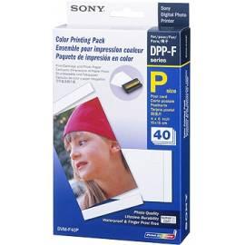 Papiere an Drucker SONY SVMF40P 40ks 10 + Patronen