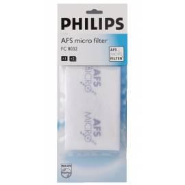 Handbuch für Filter für Staubsauger PHILIPS FC 8032/02