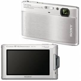 SONY Digitalkamera Cyber-Shot DSC-TX1 Silber Gebrauchsanweisung