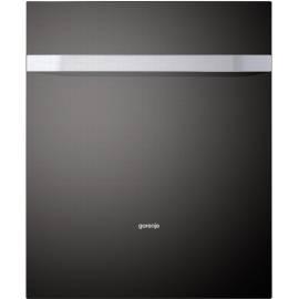 Zubehör, GORENJE Pure exklusive DFD 70 EAX Schwarz/Edelstahl