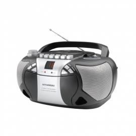 HYUNDAI TRC691A CD Radio Kassette mit Silber - Anleitung