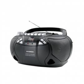 HYUNDAI TRC691AB CD Radio Kassette mit schwarz