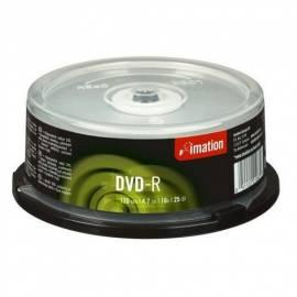 Zaznamove mittlere IMATION DVD - R 4.7 GB 16 x 25-Kuchen (i21979) Bedienungsanleitung