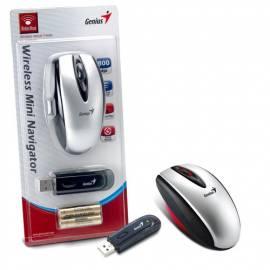 Handbuch für Maus GENIUS Mini Navigator, USB (31030533101) Silber