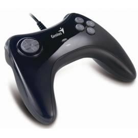 GENIUS MaxFire Grandias game Pad, Turbo (31610064100) schwarz