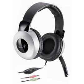 Das Headset GENIUS HS-05A (31710011100) schwarz/silber Bedienungsanleitung