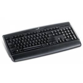 Bedienungshandbuch Tastatur GENIUS KB-120 USB (31300673108) schwarz