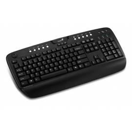 Tastatur GENIUS KB-320e, schwarz (31310307108) schwarz