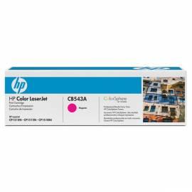 Bedienungsanleitung für HP CB543A Toner rot