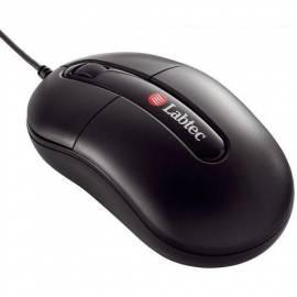 Maus LABTEC Optical Mouse (910-000834) schwarz
