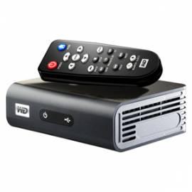 multimediale Centrum WESTERN DIGITAL TV HD Media Player - HDMI, USB, LAN (WDBAAP0000NBK-EESN) schwarz