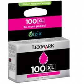 Tinte LEXMARK 100XL red 014N1070E-rot, Nein. Bedienungsanleitung