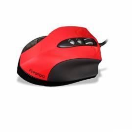 PRESTIGIO Maus PJ-MSG1 (XAPMSG1) rot/carbon