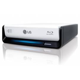 Blu-Ray-Laufwerk LG BE08LU20 schwarz/weiss