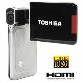 TOSHIBA Camileo Camcorder Camileo S20 (PX1546E-1CAM) schwarz/silber