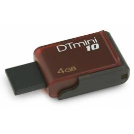 Bedienungshandbuch USB-flash-Disk KINGSTON Data Traveler DataTraveler Mini 10 (Farbe) (DTM10 / 4GB) rot