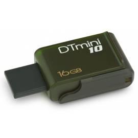 USB-flash-Disk KINGSTON Data Traveler DataTraveler Mini 10 (grün), 16GB (DTM10 / 16GB) grün Bedienungsanleitung