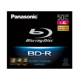 Aufnahme mittlere PANASONIC Blu-Ray-Disk LM-BR50LDE