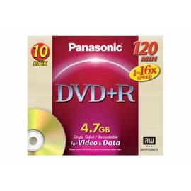 Bedienungsanleitung für Aufnahme-Medien DVD + R Disc PANASONIC LM-PR12NE10P