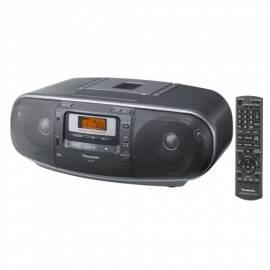 Bedienungshandbuch Boombox mit CD PANASONIC RX-D55EG-K schwarz