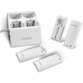 Zubehör für Konsolen CANYON CNG-WII04 weiß