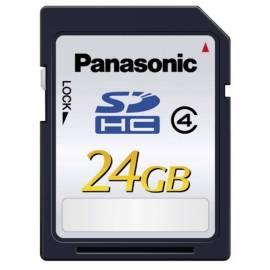 Bedienungshandbuch PANASONIC RP-Speicherkarte SDP24GE1K, 24 GB