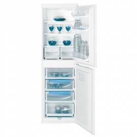 Kombination Kühlschrank / Gefrierschrank INDESIT CAA 55 weiß Bedienungsanleitung