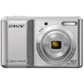 Benutzerhandbuch für SONY Digitalkamera DSC-S2100 + 2 GB Speicherkarte, Ladegerät, Akku, Tasche-Silber