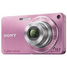 SONY Digitalkamera W350PNPBXXDI.YS (zweiter Akku-Pack kostenlos) Rosa