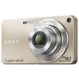 SONY Digitalkamera W350NNPBXXDI.YS (zweiter Akku-Pack kostenlos) Gold