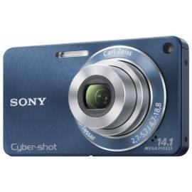 SONY Digitalkamera W350LNPBXXDI.YS (zweiter Akku-Pack kostenlos) blau Bedienungsanleitung