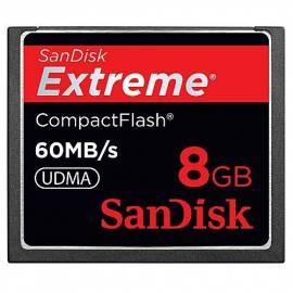 SANDISK Extreme CF Memory Card 8 GB (94158) schwarz