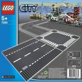 Bedienungsanleitung für LEGO CITY 7280 gerade Straße und Kreuzung