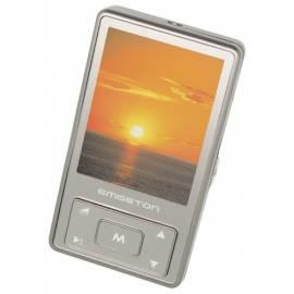MP3-Player EMGETON Kult-E10 ist 4 GB Silber/grau