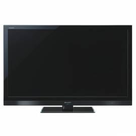 Handbuch für TV SHARP LC-52LE705E schwarz